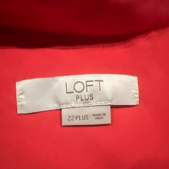 Women's LOFT Button Fronr Shirt Plus Size 22 - Picture 4 of 4